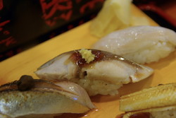 太刀魚に〆鯖に〆秋刀魚