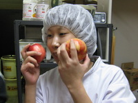 リンゴのほっぺの・・・梨沙さんでした。